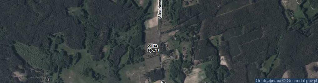 Zdjęcie satelitarne Silna Nowa ul.